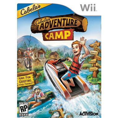 Cabelas Camp Adventures  Outdoor Sports  Wii
